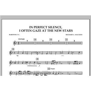 In Perfect Silence, I Often Gaze at the New Stars - Baritone T.C.