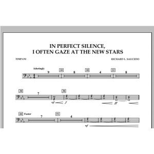 In Perfect Silence, I Often Gaze at the New Stars - Timpani