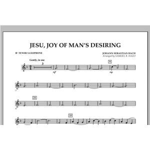 Jesu, Joy Of Man's Desiring - Bb Tenor Saxophone