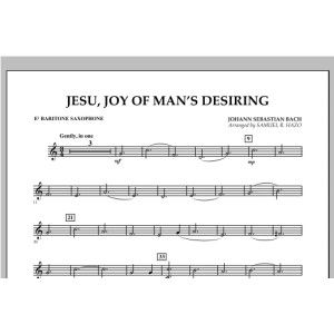 Jesu, Joy Of Man's Desiring - Eb Baritone Saxophone