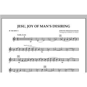 Jesu, Joy Of Man's Desiring - Bb Trumpet 1