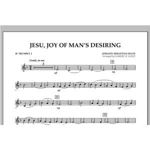 Jesu, Joy Of Man's Desiring - Bb Trumpet 2