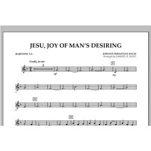 Jesu, Joy Of Man's Desiring - Baritone T.C.