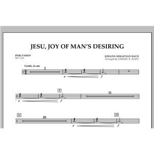 Jesu, Joy Of Man's Desiring - Percussion