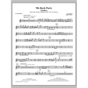 90s Rock Party (Medley) - Bb Trumpet 1