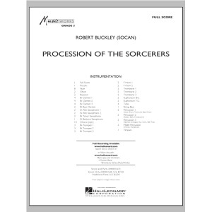 Procession Of The Sorcerers - Full Score