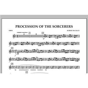 Procession Of The Sorcerers - Oboe
