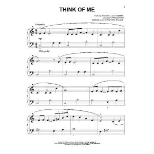Think Of Me (from The Phantom Of The Opera)