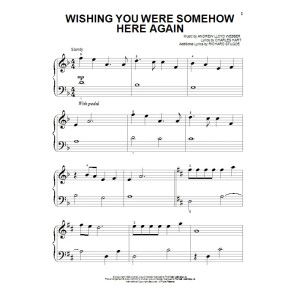 Wishing You Were Somehow Here Again (from The Phantom Of The Opera)