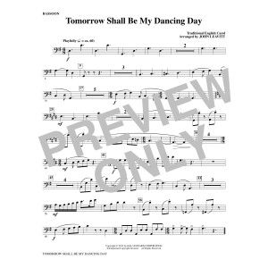 Tomorrow Shall Be My Dancing Day - Bassoon