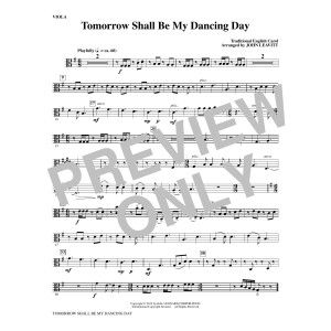 Tomorrow Shall Be My Dancing Day - Viola