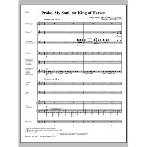 Praise, My Soul, The King Of Heaven - Full Score