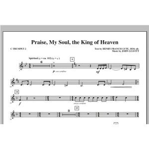 Praise, My Soul, The King Of Heaven - C Trumpet 2