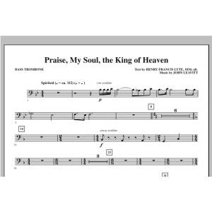 Praise, My Soul, The King Of Heaven - Bass Trombone