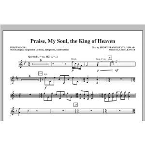 Praise, My Soul, The King Of Heaven - Percussion 1