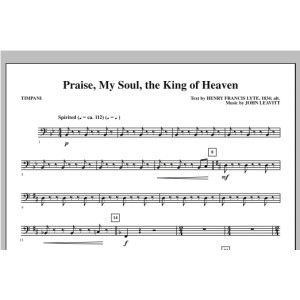 Praise, My Soul, The King Of Heaven - Timpani