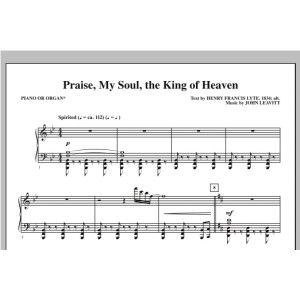 Praise, My Soul, The King Of Heaven - Piano or Organ