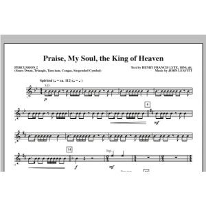 Praise, My Soul, The King Of Heaven - Percussion 2