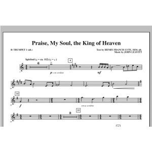 Praise, My Soul, The King Of Heaven - Bb Trumpet 1 (alt. C Tpt. 1)