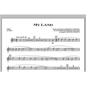 My Land (arr. Roger Emerson) - Oboe (Flute)