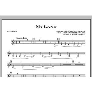 My Land (arr. Roger Emerson) - Bb Clarinet