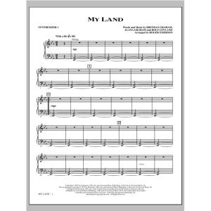 My Land (arr. Roger Emerson) - Synthesizer I