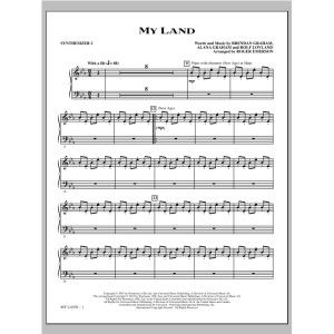 My Land (arr. Roger Emerson) - Synthesizer II