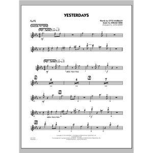 Yesterdays - Flute