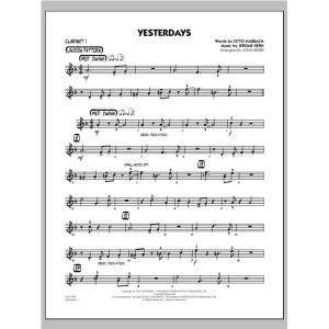 Yesterdays - Bb Clarinet 1