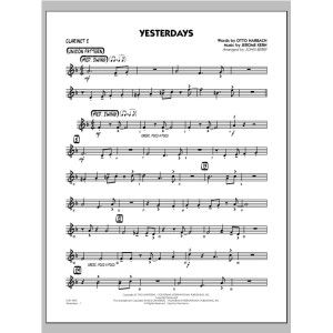 Yesterdays - Bb Clarinet 2