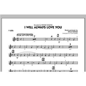I Will Always Love You - F Horn