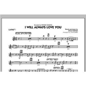 I Will Always Love You - Bb-Klarinette 1