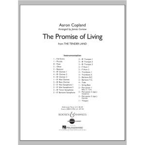 The Promise Of Living (from The Tender Land) - Conductor Score (Full Score)