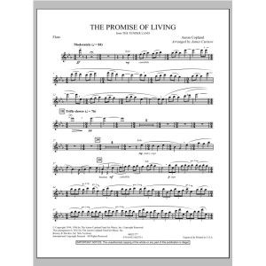The Promise Of Living (from The Tender Land) - Flute