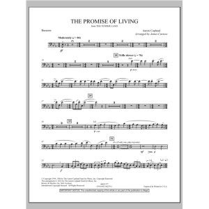The Promise Of Living (from The Tender Land) - Bassoon