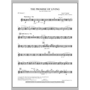 The Promise Of Living (from The Tender Land) - Bb Clarinet 2