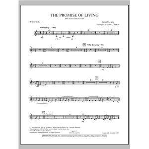 The Promise Of Living (from The Tender Land) - Bb Clarinet 3