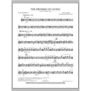 The Promise Of Living (from The Tender Land) - Eb Alto Saxophone 1