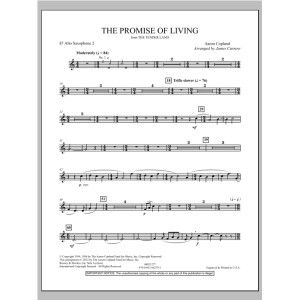 The Promise Of Living (from The Tender Land) - Eb Alto Saxophone 2