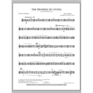 The Promise Of Living (from The Tender Land) - Bb Tenorsaxophon
