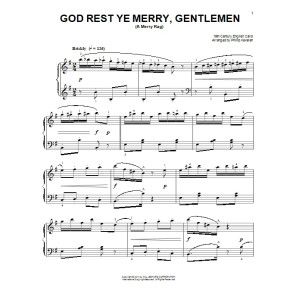 God Rest Ye Merry, Gentlemen [Ragtime version] (arr. Phillip Keveren)