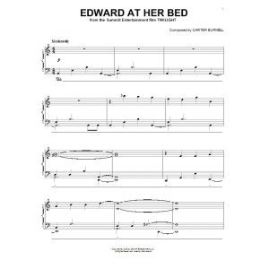 Edward At Her Bed