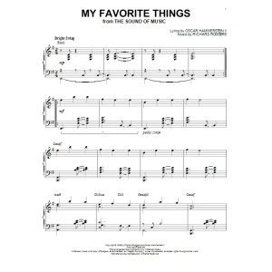 My Favorite Things (from The Sound Of Music) [Jazz version] (arr. Brent Edstrom)