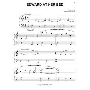 Edward At Her Bed