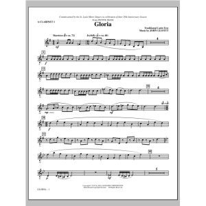 Gloria (from Petite Mass) - A Clarinet 1