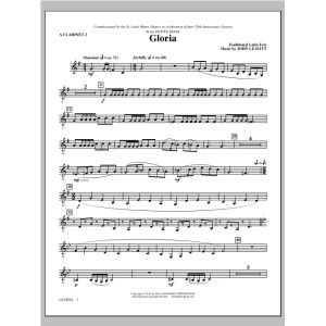 Gloria (from Petite Mass) - A Clarinet 2