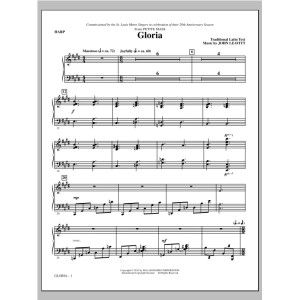 Gloria (from Petite Mass) - Harp