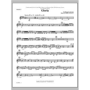 Gloria (from Petite Mass) - Violin 2
