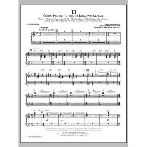 13 (Choral Highlights From The Broadway Musical) (arr. Roger Emerson) - Synthesizer