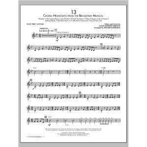 13 (Choral Highlights From The Broadway Musical) (arr. Roger Emerson) - E-Gitarre